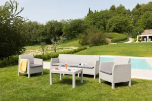 TOOMAX MATILDE 2 SEATER záhradný plastový set - šedá