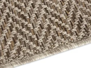 ELLE Decoration koberce Kusový koberec Brave 103615 natural Brown z kolekcie Elle – na von aj na doma - 80x150 cm