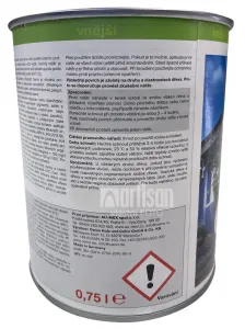 OSMO - Záhradná a fasádna farba RAL 9005  - čierna 2,5 l