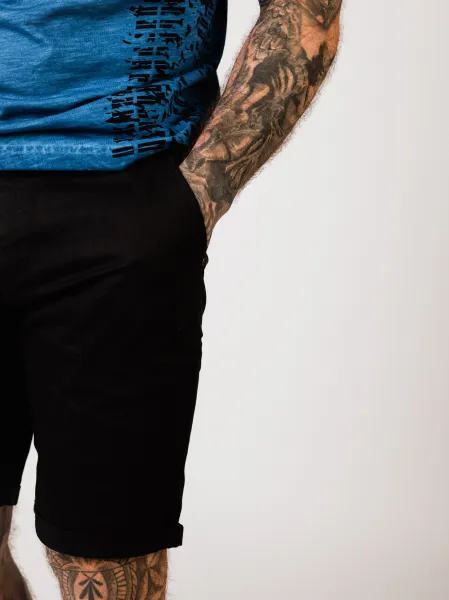 Pánske kraťasy CIPO & BAXX CK272 BLACK Farba: Čierna, Konfekčná veľkosť: W38