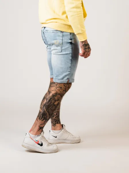 Pánske kraťasy CIPO & BAXX CK266 ICEBLUE Farba: Modrá, Konfekčná veľkosť: W38