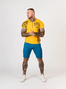 Pánske tričko CIPO & BAXX CT789 MUSTARD Farba: Žltá, Konfekčná veľkosť: L