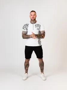 Pánske tričko CIPO & BAXX CT789 WHITE Farba: Biela, Konfekčná veľkosť: M