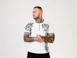 Pánske tričko CIPO & BAXX CT789 WHITE Farba: Biela, Konfekčná veľkosť: M