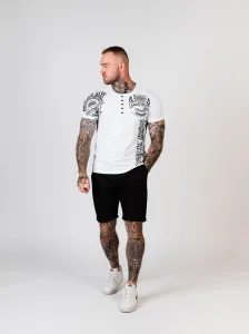 Pánske tričko CIPO & BAXX CT789 WHITE Farba: Biela, Konfekčná veľkosť: M