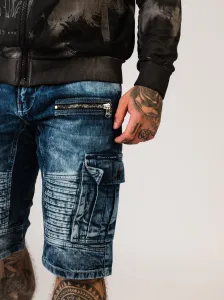 Pánske kraťasy CIPO & BAXX CK295 BLUE Farba: Modrá, Konfekčná veľkosť: W29