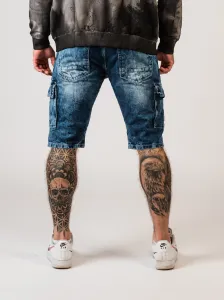 Pánske kraťasy CIPO & BAXX CK295 BLUE Farba: Modrá, Konfekčná veľkosť: W29
