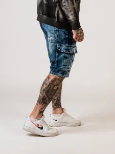 Pánske kraťasy CIPO & BAXX CK295 BLUE Farba: Modrá, Konfekčná veľkosť: W29