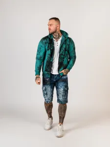 Pánska mikina CIPO & BAXX CL561 GREEN Farba: Zelená, Konfekčná veľkosť: M