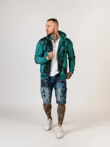 Pánska mikina CIPO & BAXX CL561 GREEN Farba: Zelená, Konfekčná veľkosť: M