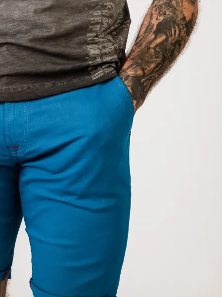 Pánske kraťasy CIPO & BAXX CK272 SAXEBLUE Farba: Modrá, Konfekčná veľkosť: W33