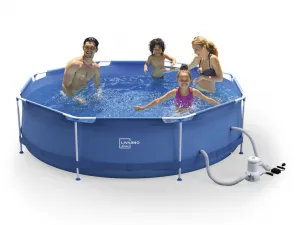 Livarno home Bazén s filtráciou, Ø 3 m