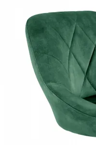 Barová stolička H101 Halmar Tmavo zelená
