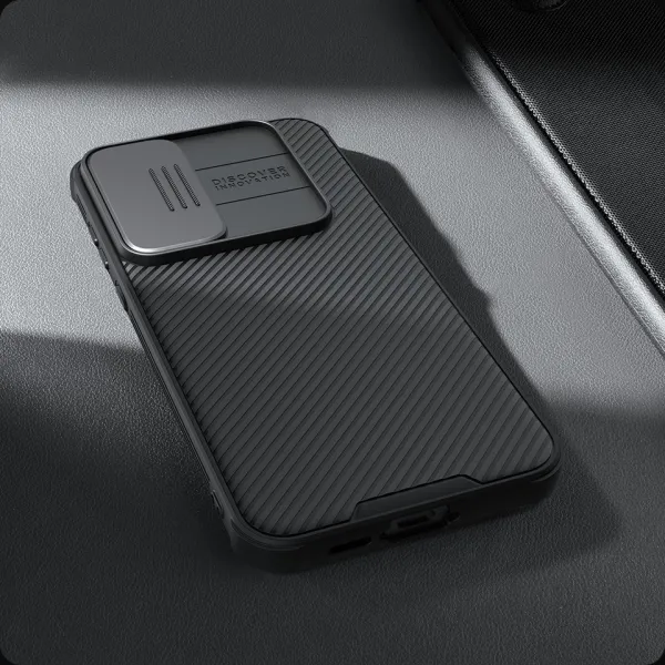 Nillkin CamShield kryt na Samsung Galaxy A55 5G, čierny