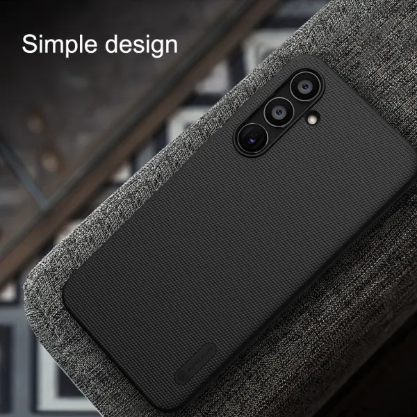 Nillkin Super Frosted Kryt pre Samsung Galaxy A35 5G, Čierny