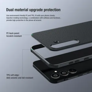 NoName Nillkin Super Frosted PRO Zadní Kryt pro Samsung Galaxy A55 5G Black