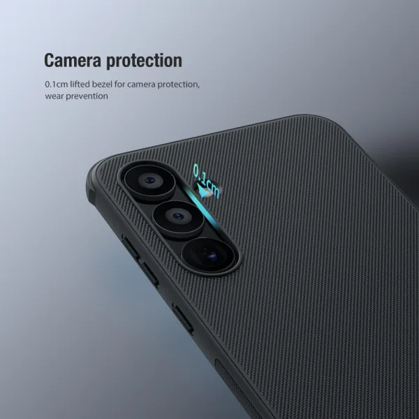NoName Nillkin Super Frosted PRO Zadní Kryt pro Samsung Galaxy A55 5G Black