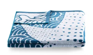 DECOKING - Luxusná plážová osuška BLUE SHARK