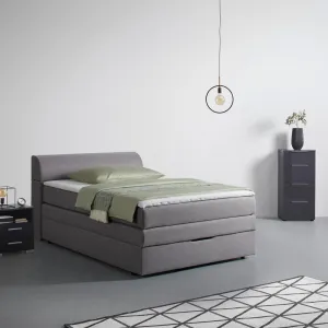 Boxspring posteľ FLEXI s úložným priestorom, 140x200