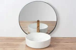 Keramické umývadlo na dosku Rea SAMI biele