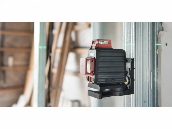FORTUM 4780214 Laser líniový, krížový samonivelačný, zelený, 2D(1H360+1V360), Li-ion akumulátor