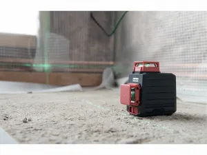 FORTUM 4780214 Laser líniový, krížový samonivelačný, zelený, 2D(1H360+1V360), Li-ion akumulátor