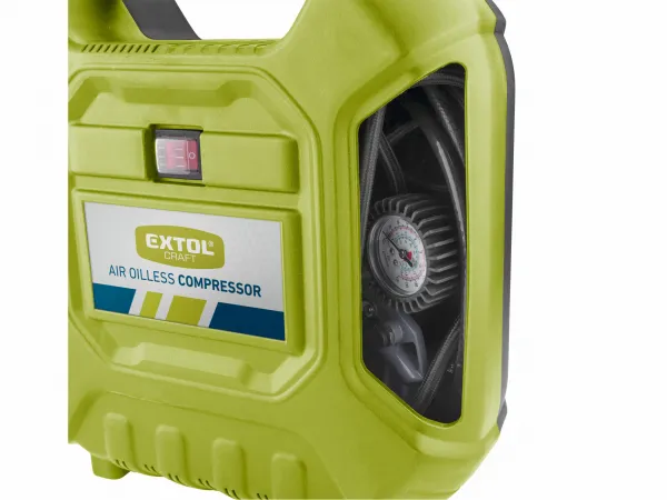 EXTOL CRAFT 418102 Kompresor bezolejový, príkon 1100W, 180l/min