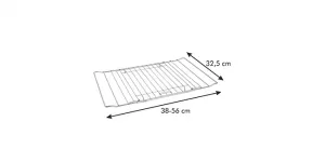 Kinekus Nastaviteľný rošt na pečenie GrandCHEF 38-56cm