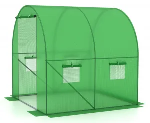 Kryt pre fóliový tunelový záhradný skleník 2x2 m