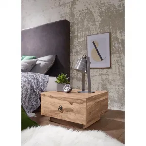 Nočný stolík z masívneho dreva Mumbai
