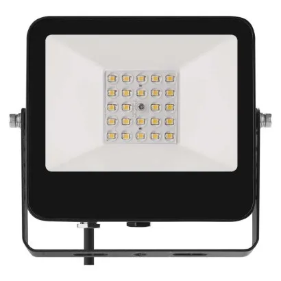 EMOS LED reflektor AVENO čierny, 20W neutrálna biela