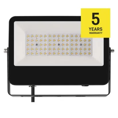 EMOS LED reflektor AVENO čierny, 48W neutrálna biela