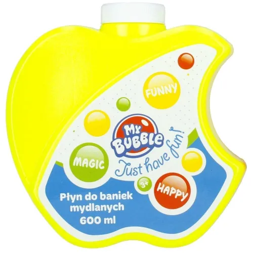 CreativeToys Náplň do bublifuku jablko 600ml