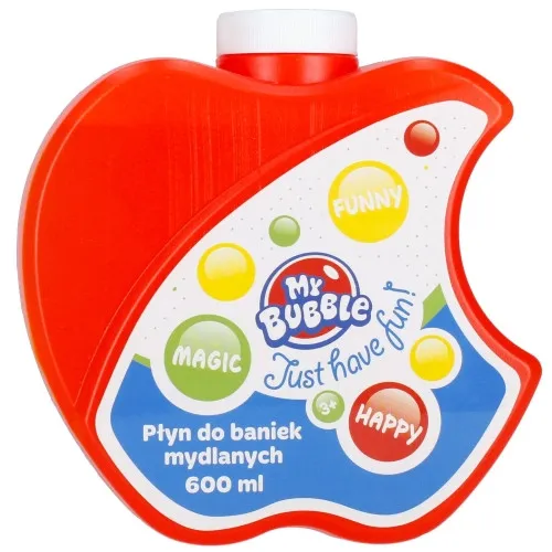 CreativeToys Náplň do bublifuku jablko 600ml