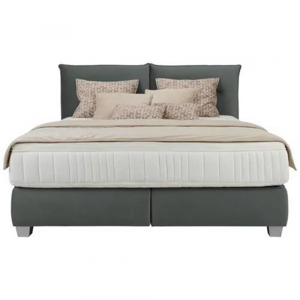 Posteľ boxspring Fog 180x200cm,antracit
