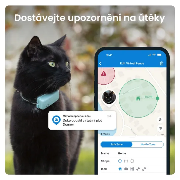 Tractive GPS CAT Mini, Mentolová TRCAT5MT