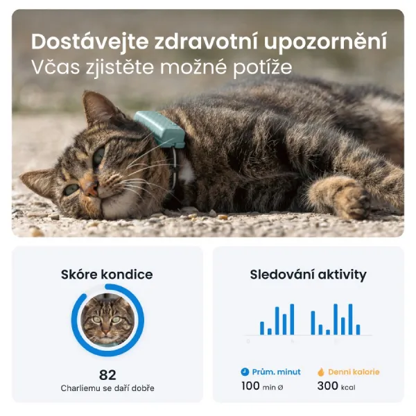 Tractive GPS CAT Mini, Mentolová TRCAT5MT