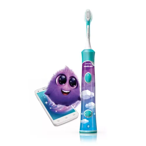 Philips Sonická dětská zubná kefka HX6322/04, modrá