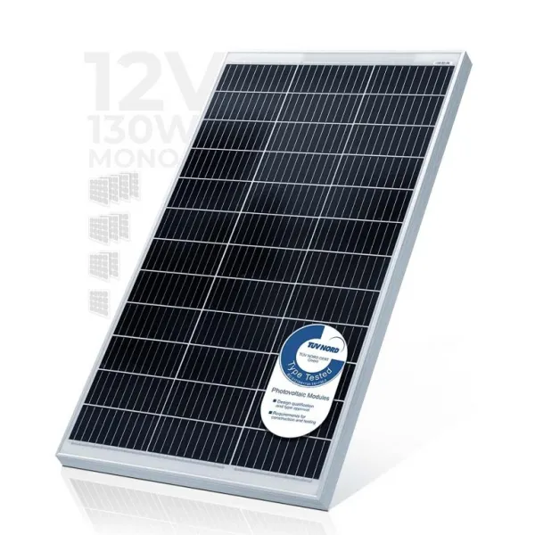 Fotovoltaický solárny panel 110 x 67 x 3,5 cm, 130 W