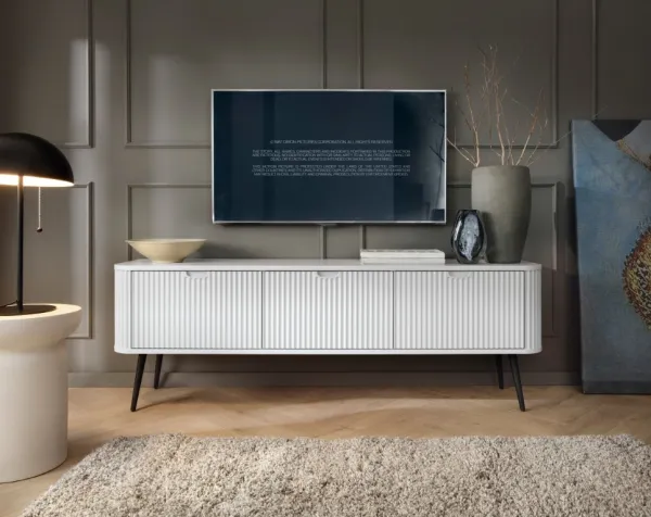 ArtPS TV stolík ZEVA RTV-168 | biela