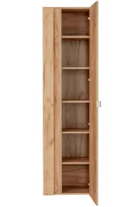 Comad Kúpeľňová skrinka so zrkadlom Capri 803 1D dub kraft zlatý