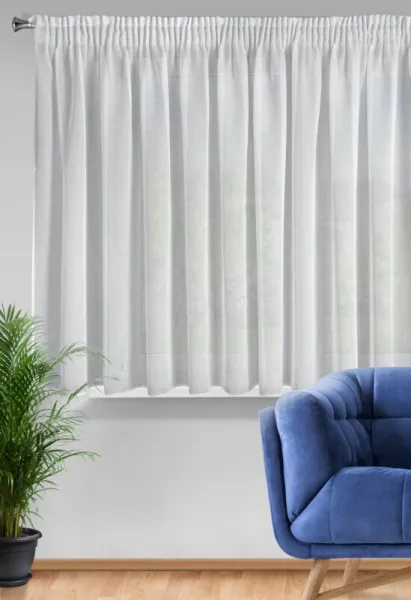 ArtFir Záclona ANGELA P | biela 400 x 145 cm