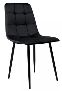 TZB Čalúnená designová stolička ForChair čierna