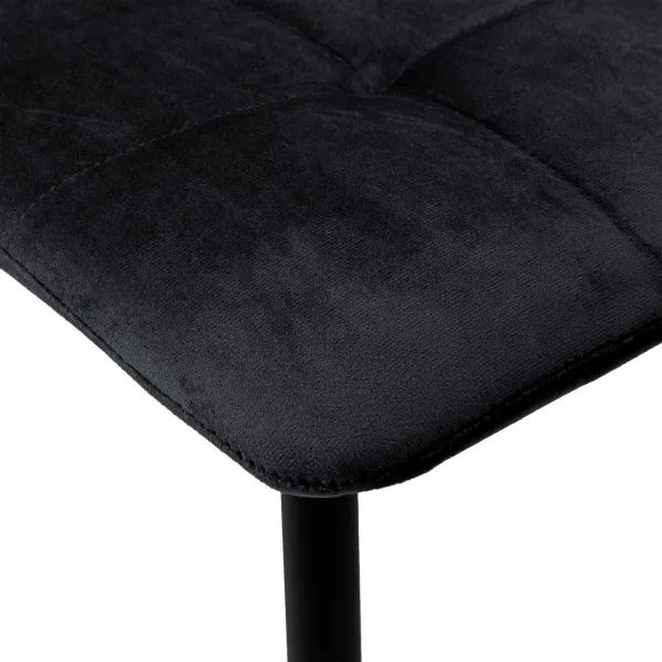 TZB Čalúnená designová stolička ForChair čierna