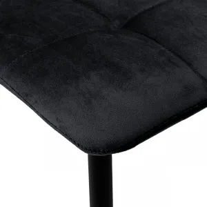 TZB Čalúnená designová stolička ForChair čierna