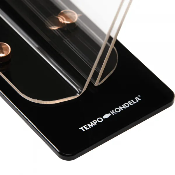 TEMPO-KONDELA MALIKA, sada nožov v stojane, 6 ks, rose gold