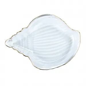 Servírovacie misky, set 4 ks, sklo, PURE SHELLS