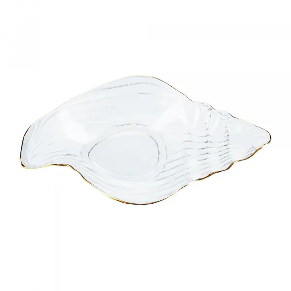 Servírovacie misky, set 4 ks, sklo, PURE SHELLS
