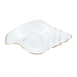 Servírovacie misky, set 4 ks, sklo, PURE SHELLS