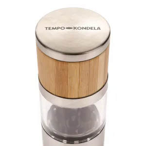 TEMPO-KONDELA KARY, ručný mlynček na soľ a korenie, obojstranný, 19,5 cm